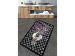 Alfombra de baño Levan Multicolor Sale