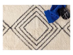 Online ebuy24 Alfombra de baño Love 80x50cm color blanco. Beige