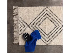 Online ebuy24 Alfombra de baño Love 80x50cm color blanco. Beige