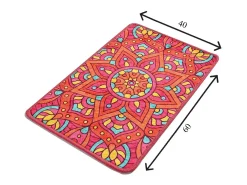 Alfombra De Baño|Ropa De Cama-Alfombra de baño Mandal Multicolor