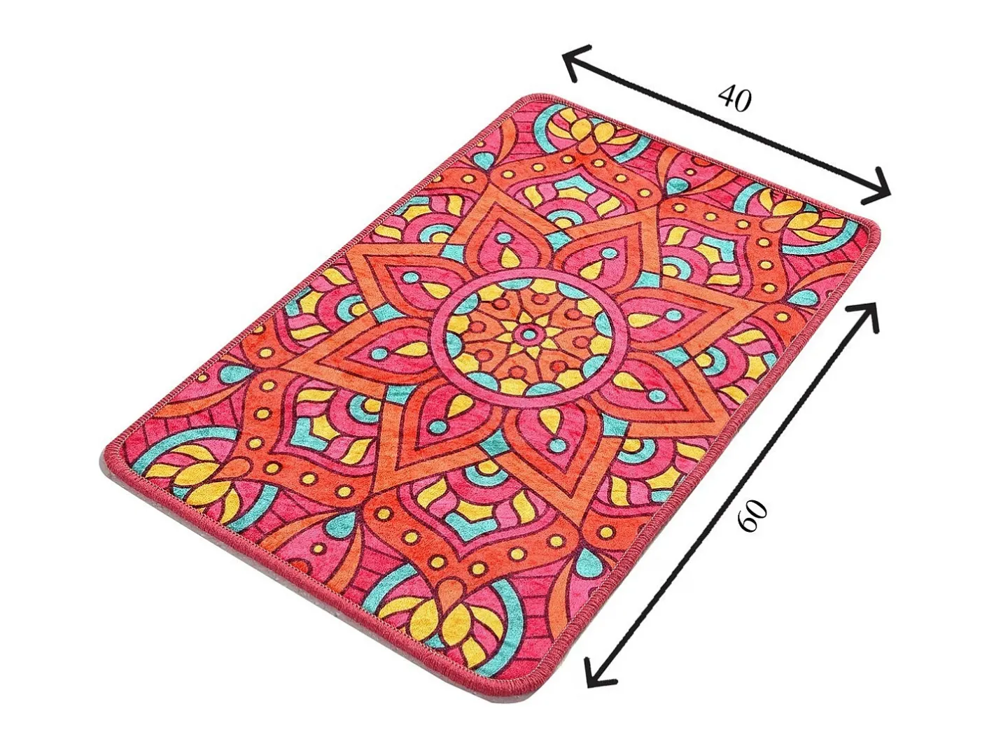 Alfombra De Baño|Ropa De Cama-Alfombra de baño Mandal Multicolor