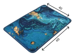 Online Alfombra de baño Marbling (40 X 60) Multicolor