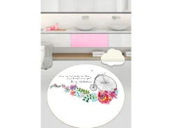 Alfombra De Baño|Ropa De Cama-Alfombra de baño Monowheel (100 cm) Multicolor