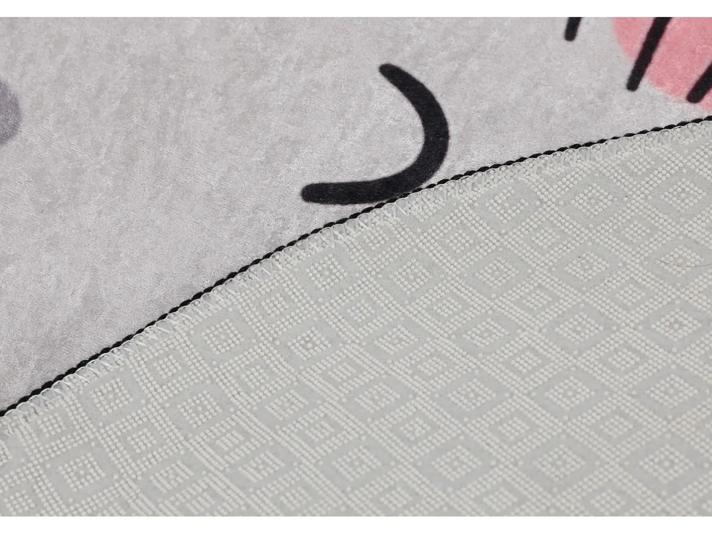 Hot Alfombra de baño Neko (100 cm) gris Multicolor
