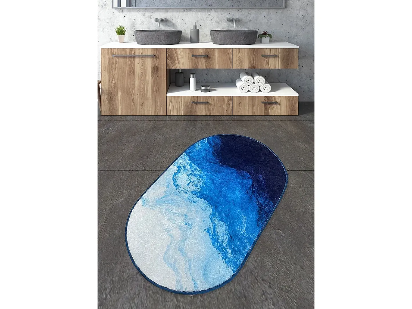 Alfombra De Baño|Ropa De Cama-Alfombra de baño Oseyan Multicolor