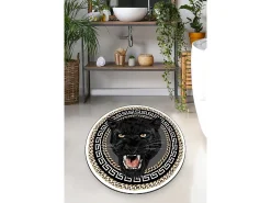 Discount Alfombra de baño Pantera Negra 100 Multicolor