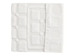Discount ebuy24 Alfombra de baño Putte 90x60cm color . Blanco