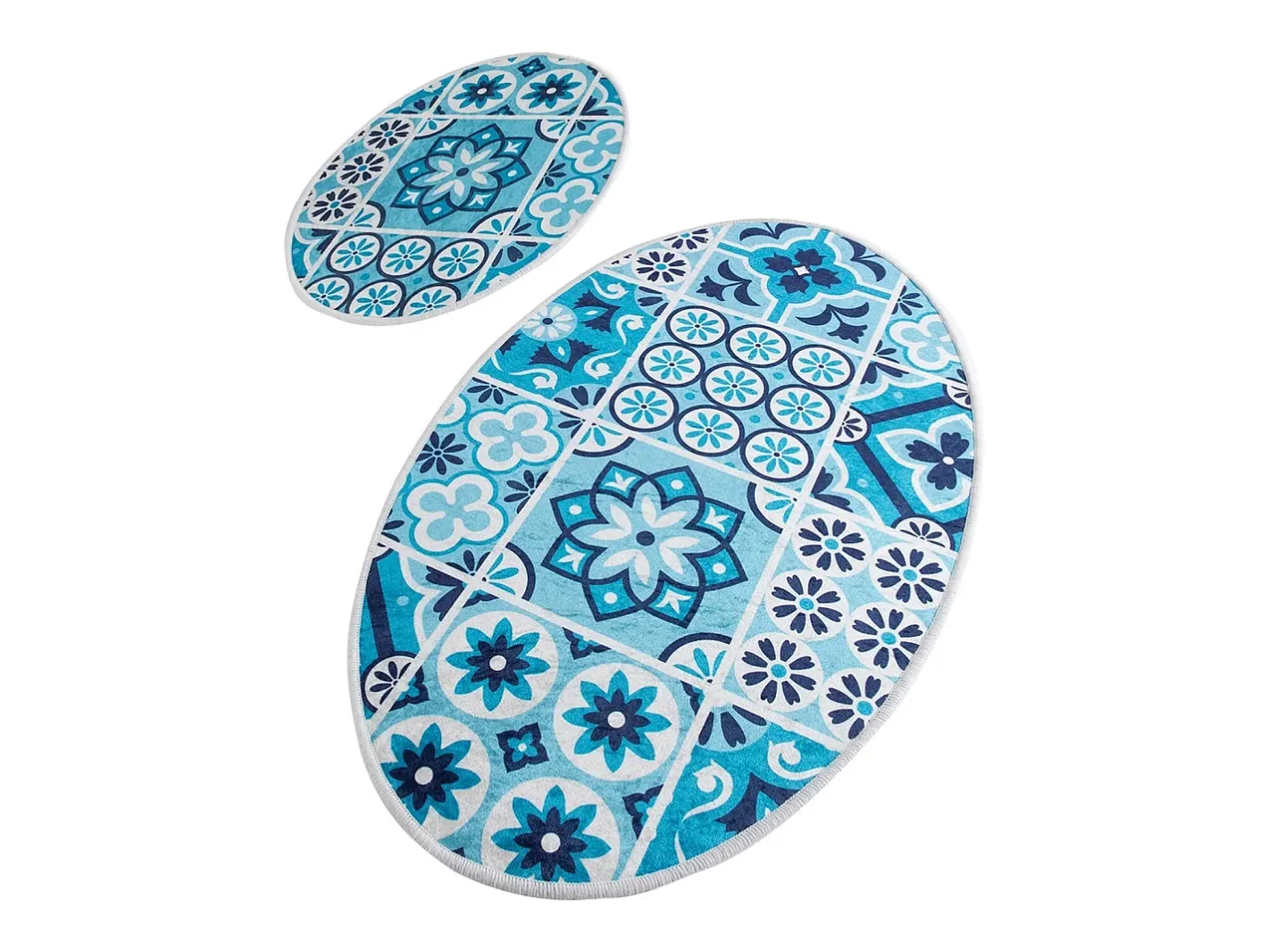 Online Alfombra de baño Set (2 piezas) Ceramic DJT Multicolor