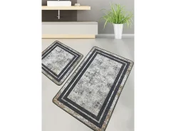Clearance Alfombra de baño Set (2 piezas) Sione Multicolor