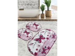 Outlet Alfombra de baño Set (3 piezas) Danous Djt Multicolor