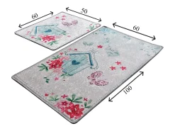 Alfombra De Baño|Ropa De Cama-Alfombra de baño Set (2 piezas) For You Multicolor