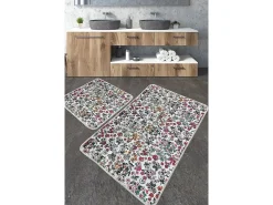 Alfombra De Baño|Ropa De Cama-Alfombra de baño Set (2 piezas) Alara Multicolor