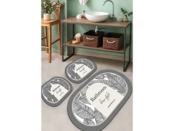 Alfombra de baño Set (3 piezas) Earth Surface Multicolor Online