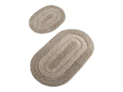 Hot Alfombra de baño Set (2 piezas) Macaroni Multicolor