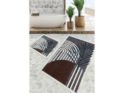 Alfombra de baño Set (2 piezas) Morillo Multicolor Best