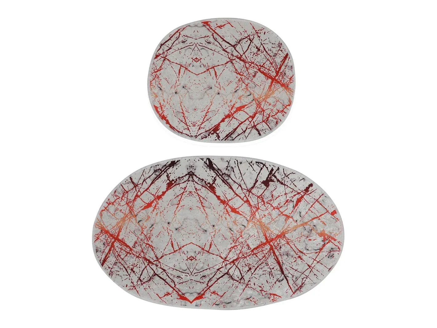 Discount Alfombra de baño Set (2 piezas) Shine DJT Multicolor