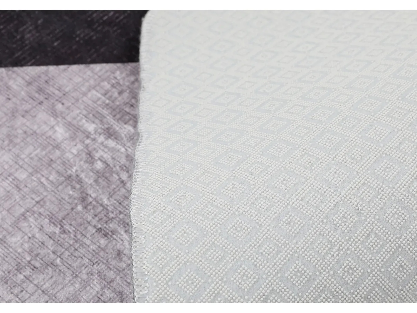 Alfombra De Baño|Ropa De Cama-Alfombra de baño Set (2 piezas) Phell v2 gris Multicolor