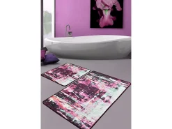 Alfombra de baño Set (2 piezas) Fantastic DJT Multicolor Discount