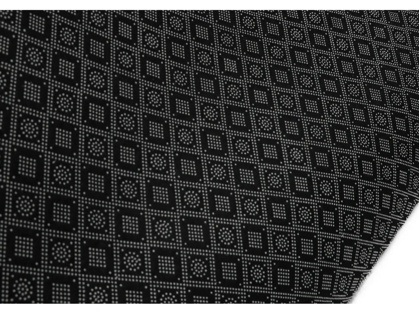 Alfombra de baño Set (3 piezas) Marble blanco negro Multicolor Outlet
