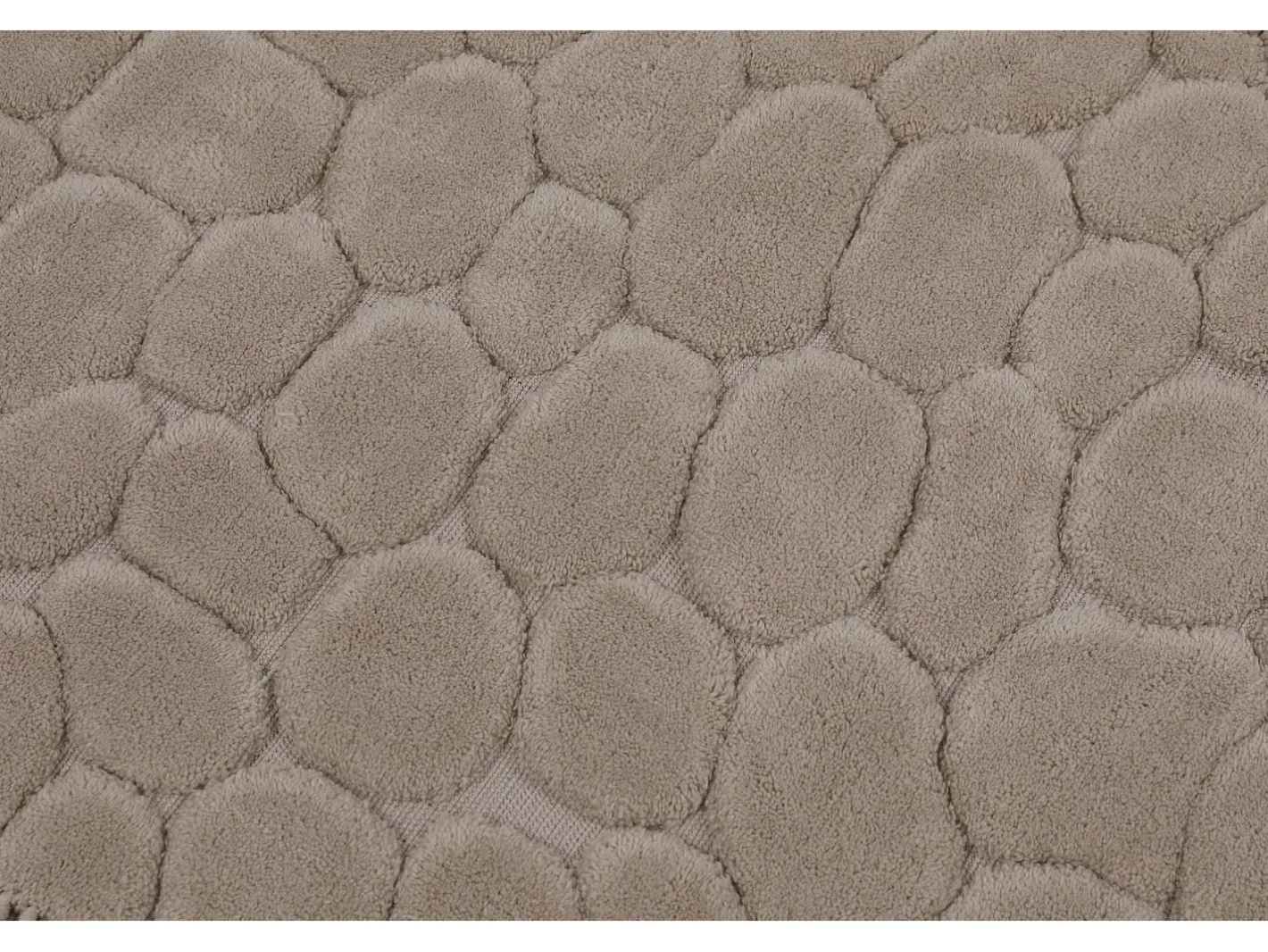 Discount Alfombra de baño Set (2 piezas) Stone Multicolor