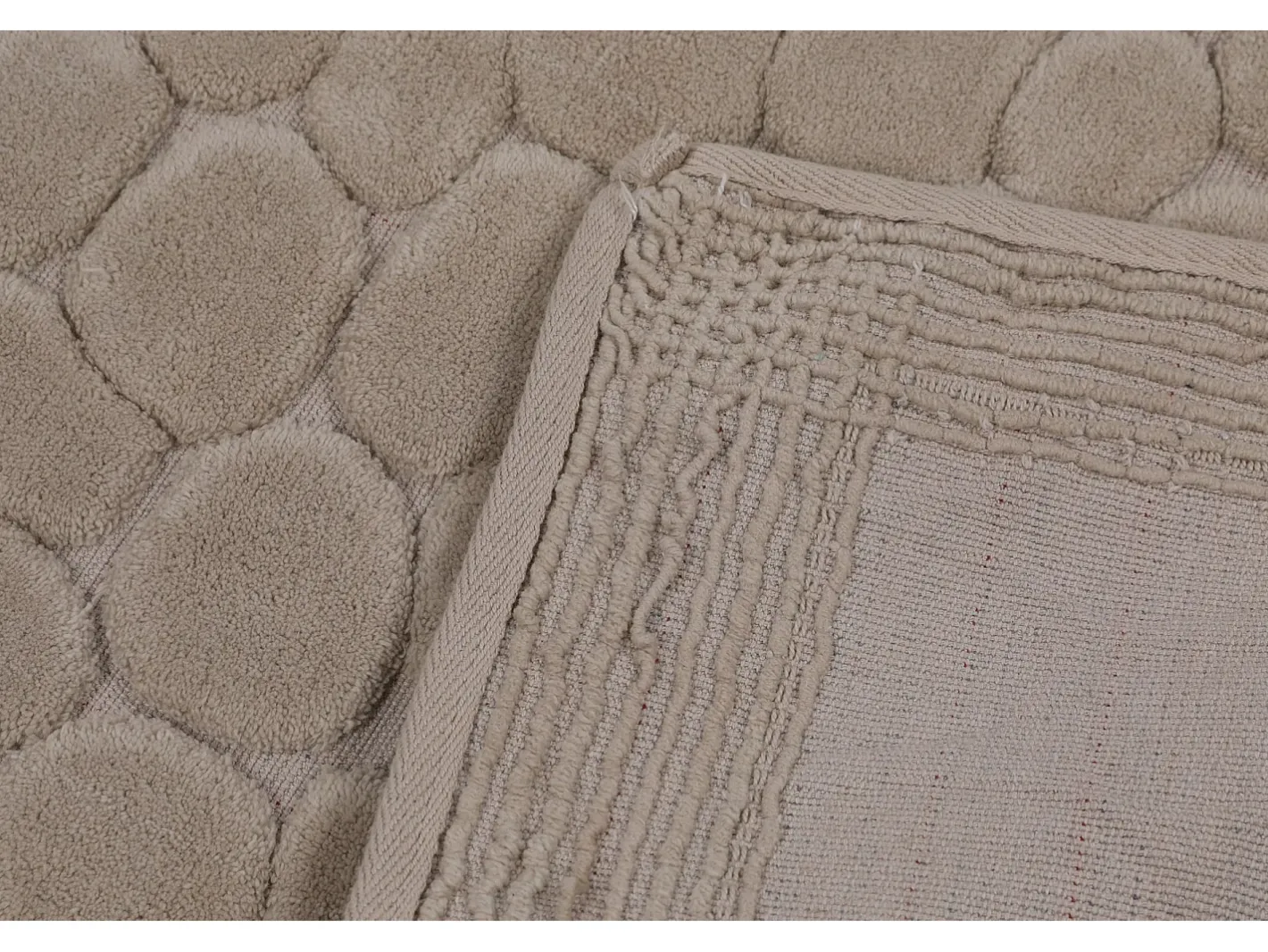 Discount Alfombra de baño Set (2 piezas) Stone Multicolor
