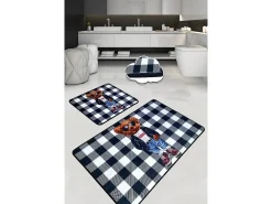 Alfombra De Baño|Ropa De Cama-Alfombra de baño Set (2 piezas) Heat Multicolor