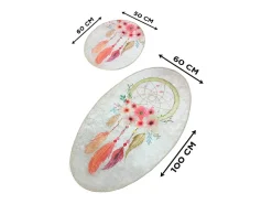 Alfombra De Baño|Ropa De Cama-Alfombra de baño Set (2 piezas) Dream DJT Multicolor
