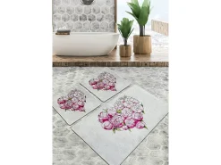 Hot Alfombra de baño Set (3 piezas) Peonia Djt Multicolor