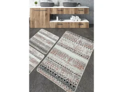 Hot Alfombra de baño Set (3 piezas) Raquel Multicolor