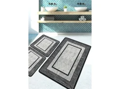 Alfombra De Baño|Ropa De Cama-Alfombra de baño Set (3 piezas) Patra Multicolor