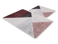 Alfombra de baño Set (2 piezas) Phell Multicolor