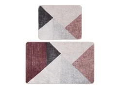 Alfombra de baño Set (2 piezas) Phell Multicolor