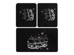 Alfombra De Baño|Ropa De Cama-Alfombra de baño Set (3 piezas) Bus Multicolor
