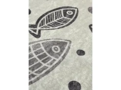 Best Alfombra de baño Set (2 piezas) Fish DJT Multicolor