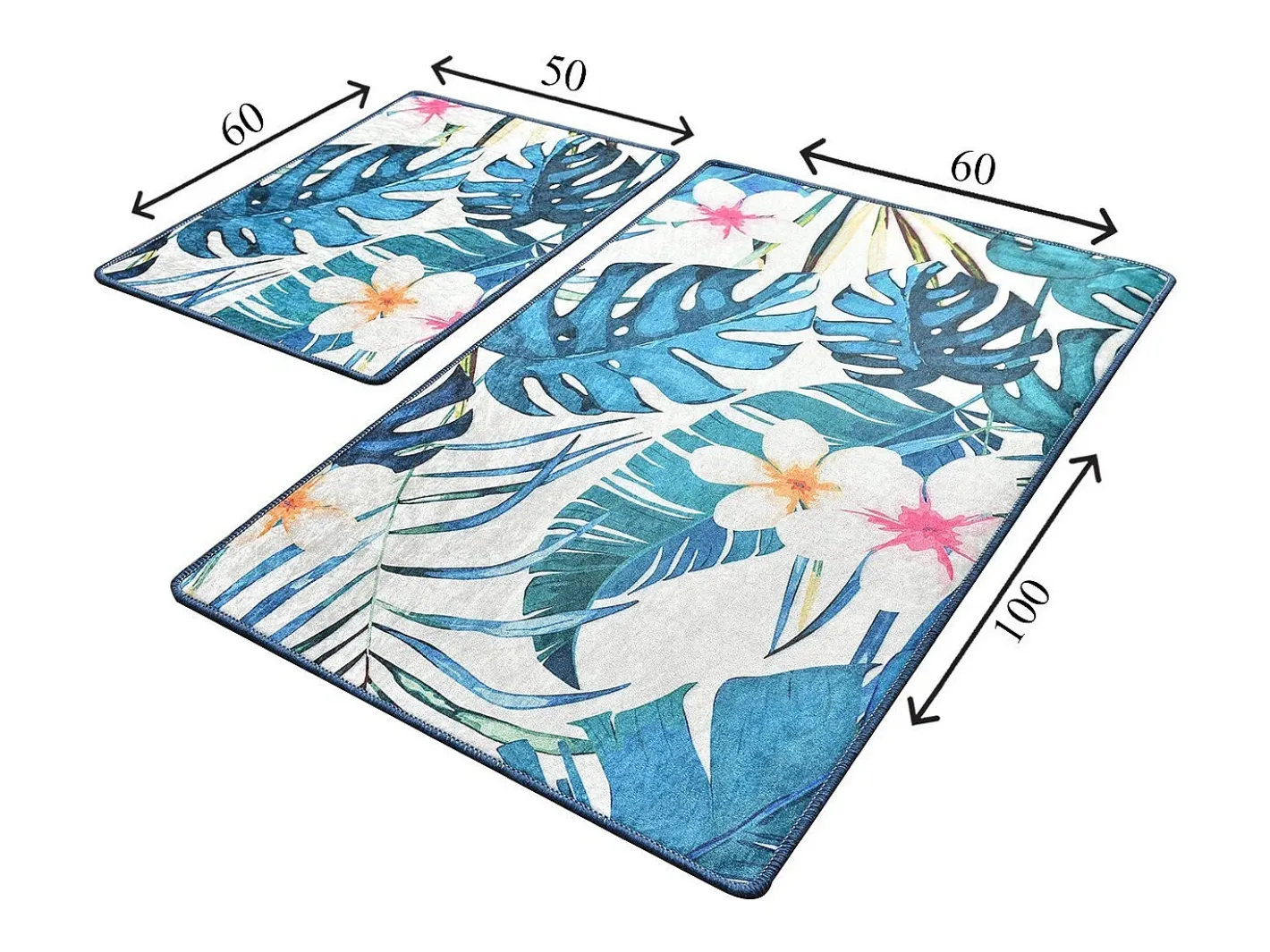 Alfombra de baño Set (2 piezas) Exotic Multicolor Clearance