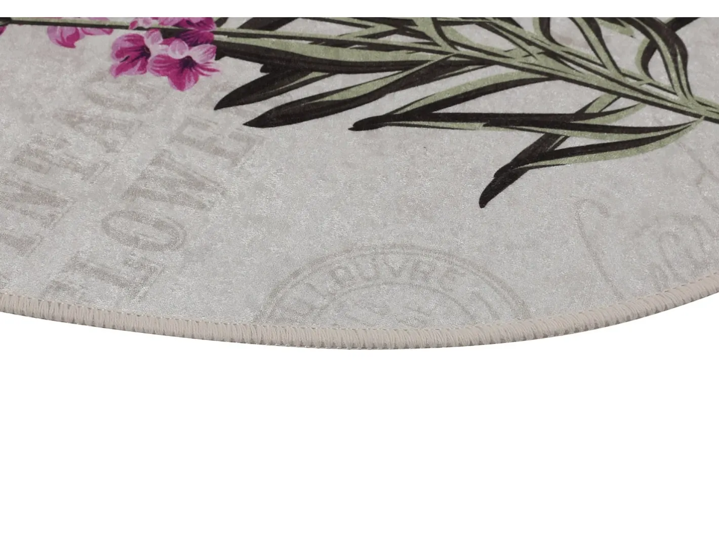 Outlet Alfombra de baño Set (2 piezas) Lavender DJT Multicolor