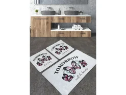 Alfombra de baño Set (3 piezas) Tomorrow Djt Multicolor Best