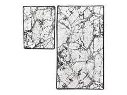 Alfombra de baño Set (2 piezas) Marble Multicolor Best