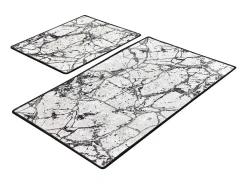 Alfombra de baño Set (2 piezas) Marble Multicolor Best