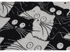 Alfombra De Baño|Ropa De Cama-Alfombra de baño Set (2 piezas) White Cats Multicolor