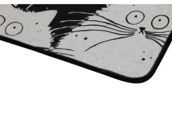 Alfombra De Baño|Ropa De Cama-Alfombra de baño Set (2 piezas) White Cats Multicolor
