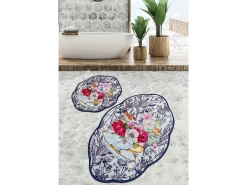 Hot Alfombra de baño Set (2 piezas) Birdie Lohal Djt Multicolor