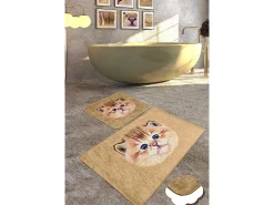 New Alfombra de baño Set (2 piezas) Bambino DJT Multicolor