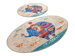 Alfombra de baño Set (2 piezas) Etnic Multicolor Sale