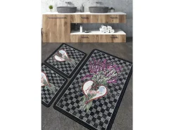 Alfombra De Baño|Ropa De Cama-Alfombra de baño Set (3 piezas) Levan Multicolor
