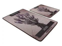 Alfombra De Baño|Ropa De Cama-Alfombra de baño Set (2 piezas) Smell Multicolor