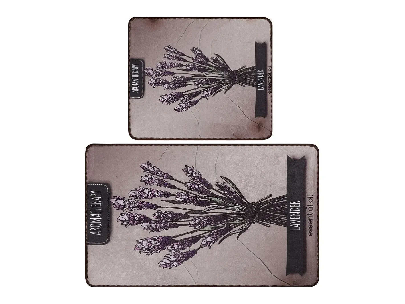 Alfombra De Baño|Ropa De Cama-Alfombra de baño Set (2 piezas) Smell Multicolor