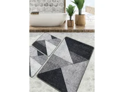 Alfombra De Baño|Ropa De Cama-Alfombra de baño Set (3 piezas) Phell v2 gris Multicolor