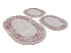 Alfombra de baño Set (3 piezas) Arturo Multicolor