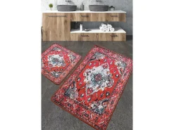 Alfombra de baño Set (2 piezas) Authentic azul Multicolor